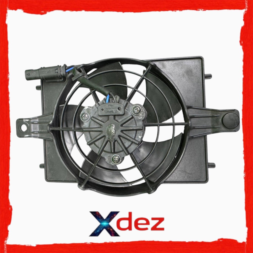 Electroventilator radiator original BMW R1200RT R1250RT K52 2014-2020 SPAL 8523118 DEZ080