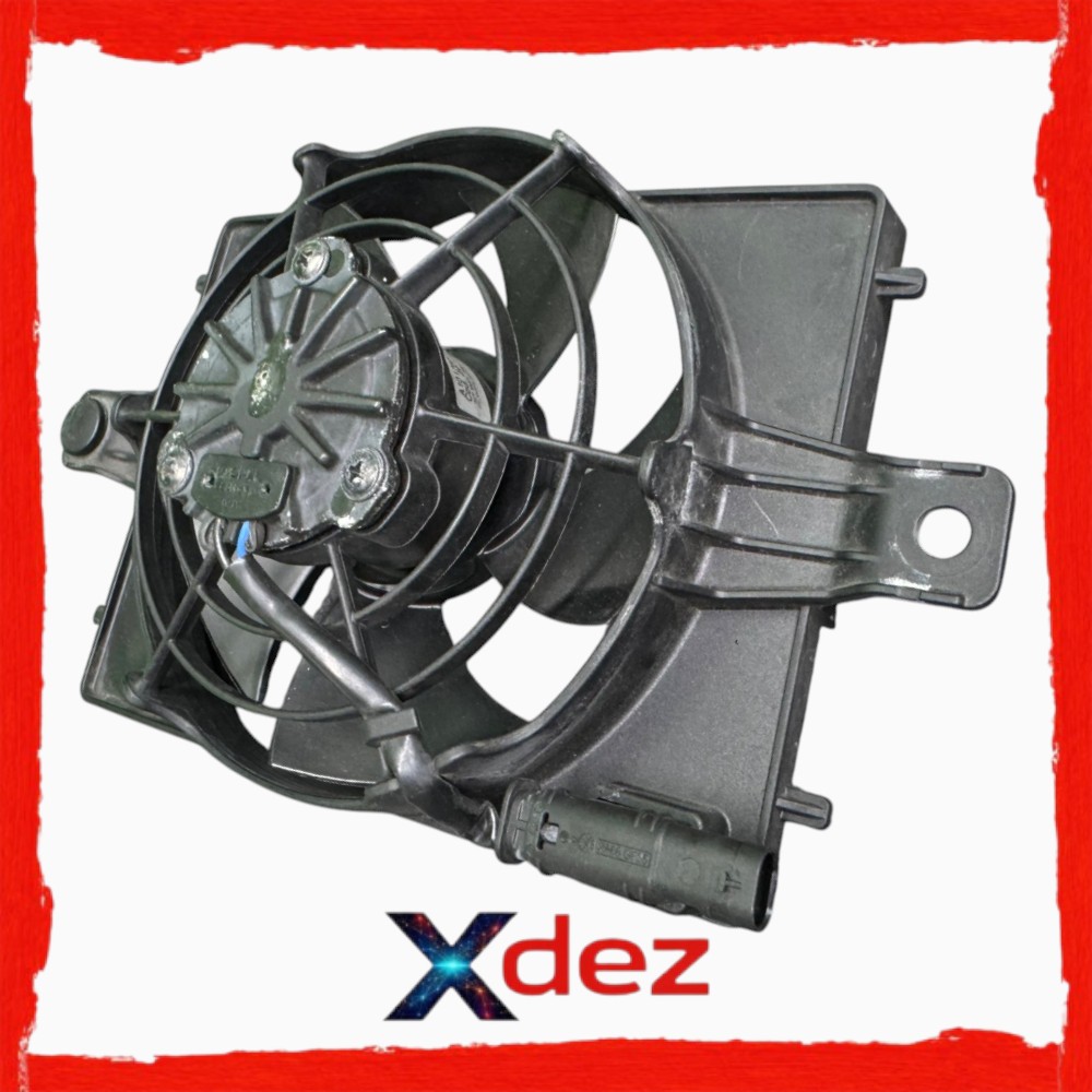 Electroventilator radiator original BMW R1200RT R1250RT K52 2014-2020 SPAL 8523118 DEZ080