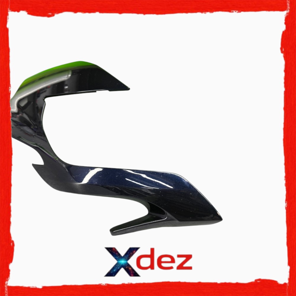 Producator: BMW OEM Pozitie: dreapta Cod BMW: 46 63 8 533 572 / 46638533572 Cod scurt: 8533572 Material: plastic ABS Fabricatie: Germany Culoare: albastru inchis metalizat Stare: second hand / dezmembrari COMPATIBILITATE BMW R1200RT K52 2014-2018 BMW R1250RT K52 2019-2020