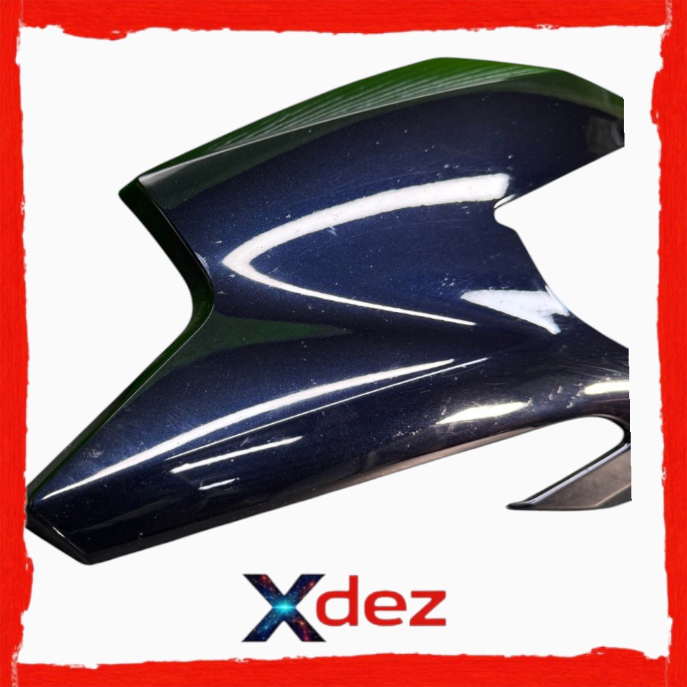 Producator: BMW OEM Pozitie: dreapta Cod BMW: 46 63 8 533 572 / 46638533572 Cod scurt: 8533572 Material: plastic ABS Fabricatie: Germany Culoare: albastru inchis metalizat Stare: second hand / dezmembrari COMPATIBILITATE BMW R1200RT K52 2014-2018 BMW R1250RT K52 2019-2020