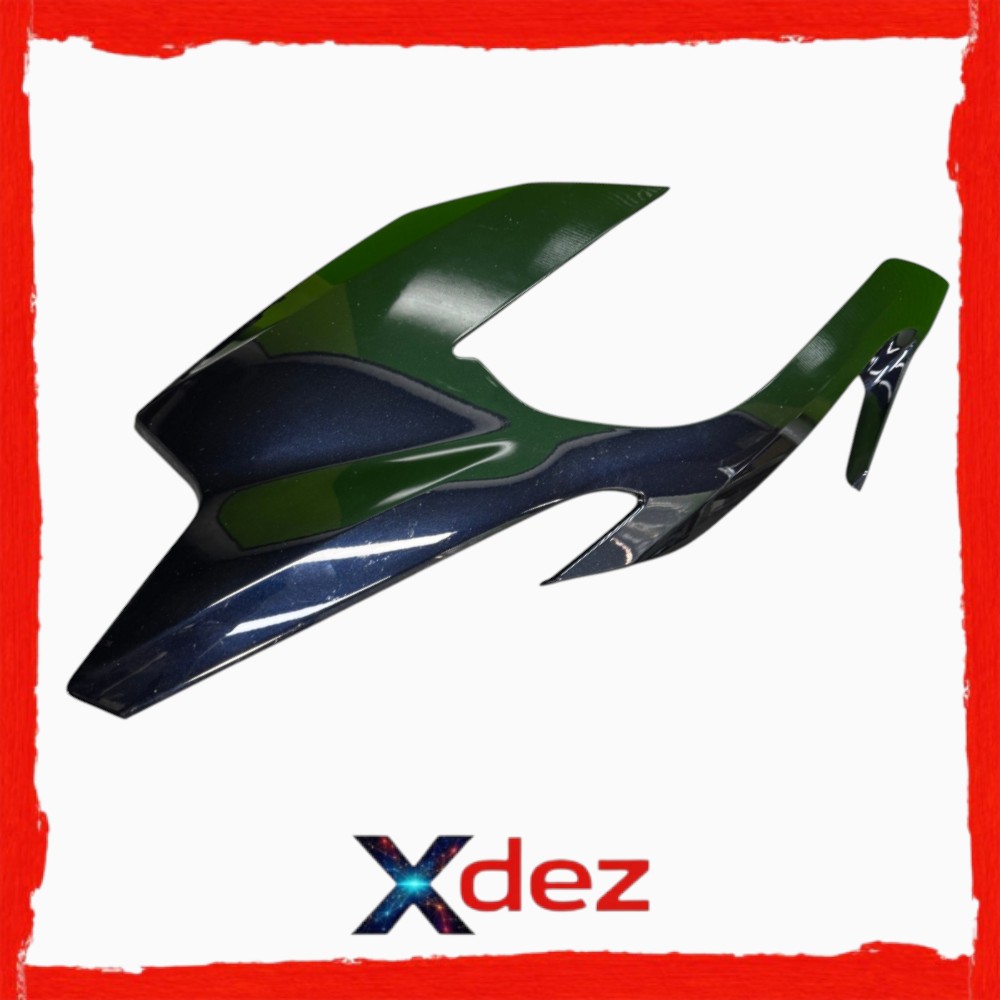 Producator: BMW OEM Pozitie: dreapta Cod BMW: 46 63 8 533 572 / 46638533572 Cod scurt: 8533572 Material: plastic ABS Fabricatie: Germany Culoare: albastru inchis metalizat Stare: second hand / dezmembrari COMPATIBILITATE BMW R1200RT K52 2014-2018 BMW R1250RT K52 2019-2020