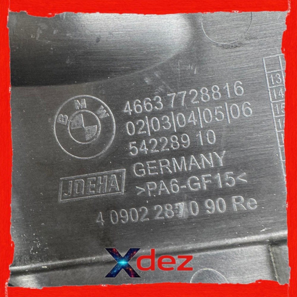 Carena interioara fata dreapta suport far original BMW R1200RT R1250RT K52 2014-2020 7728816 DEZ107