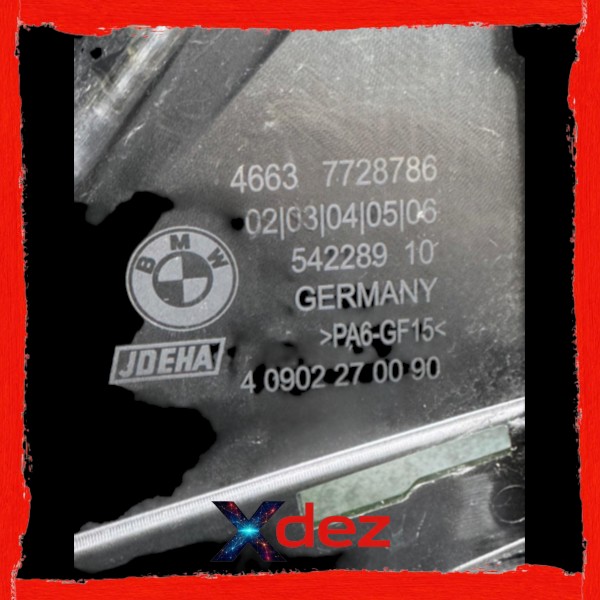 Carena trim superioara OEM BMW R1200RT R1250RT K52 2014-2020 46637728786 DEZ066 - imagine 4